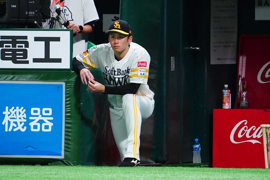 ソフトバンク・板東湧梧【写真：荒川祐史】