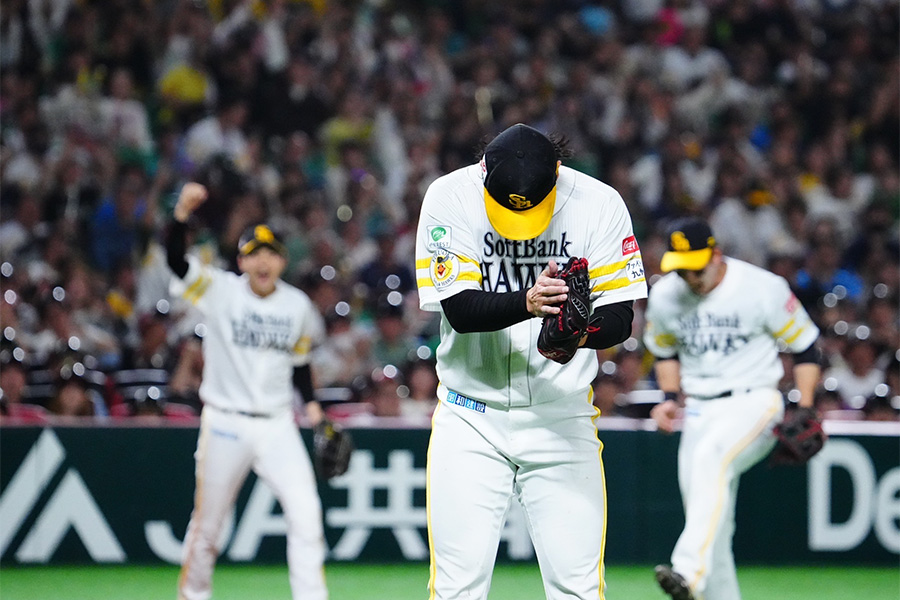 ソフトバンク・杉山一樹【写真：荒川祐史】