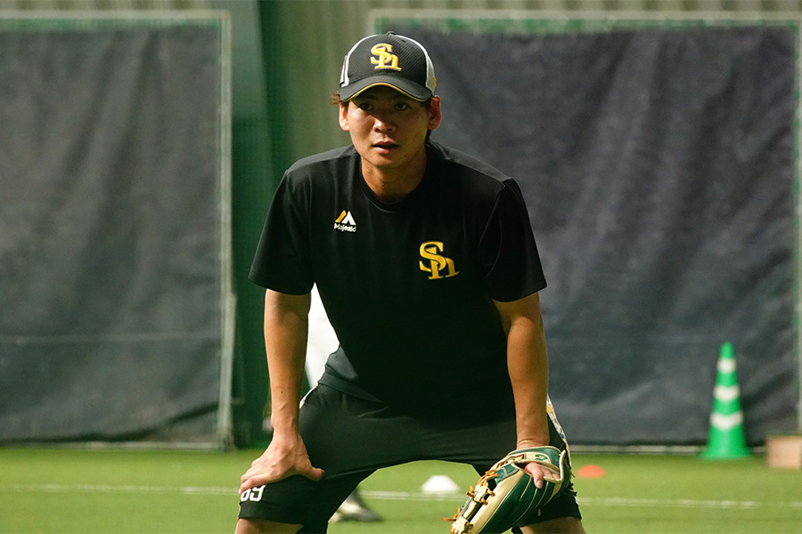 ソフトバンク・仲田慶介【写真：竹村岳】