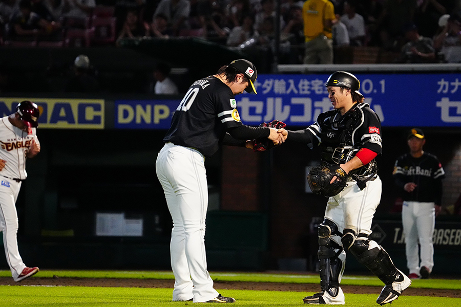 ソフトバンク・杉山一樹【写真：荒川祐史】