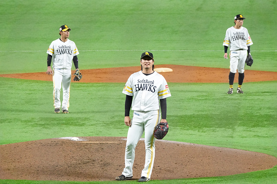 ソフトバンク・杉山一樹【写真：竹村岳】