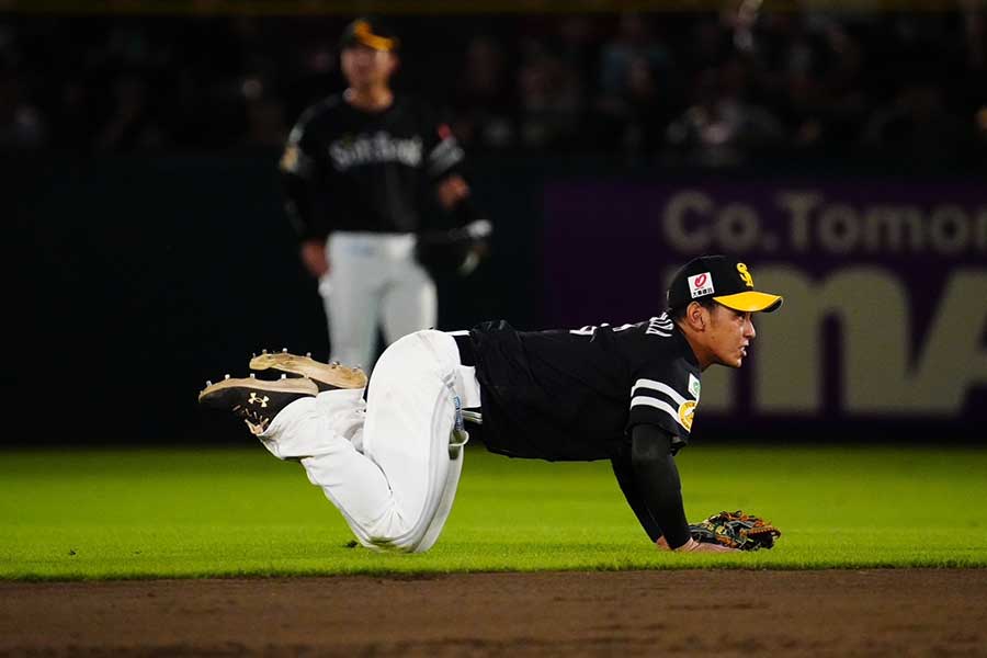 ソフトバンク・今宮健太【写真：荒川祐史】