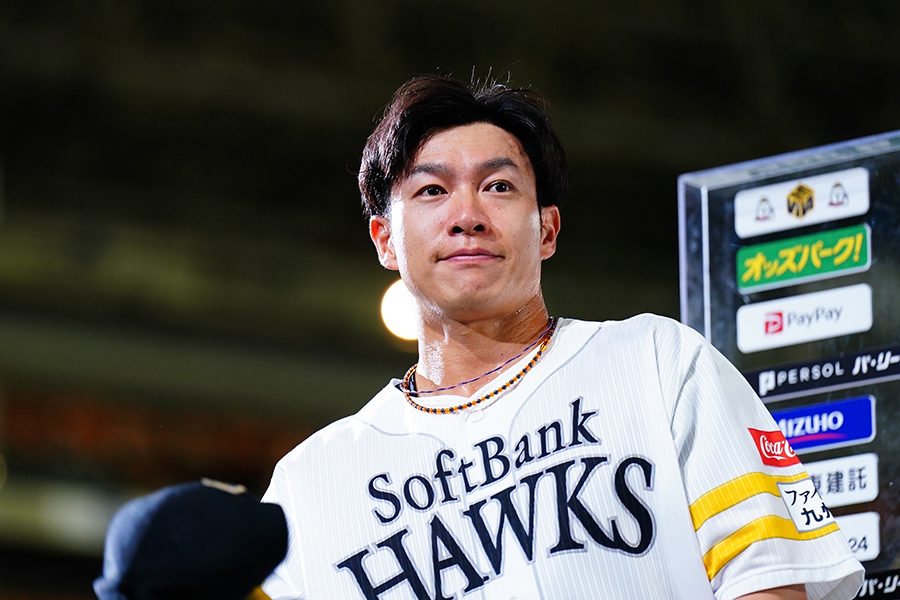 ソフトバンク・柳田悠岐【写真：荒川祐史】