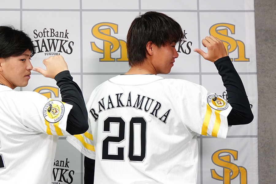 ソフトバンク・中村亮太【写真：竹村岳】