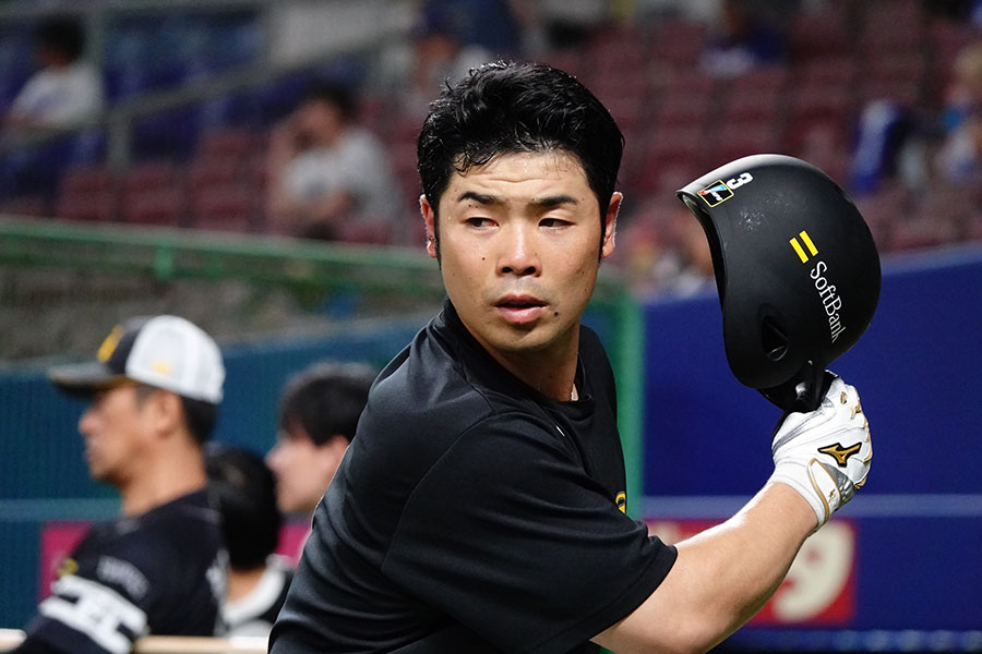 ソフトバンク・近藤健介【写真：竹村岳】