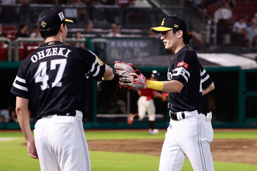 ソフトバンク・周東佑京【写真：小池義弘】