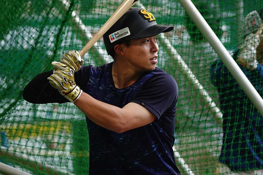 ソフトバンク・野村勇【写真：竹村岳】