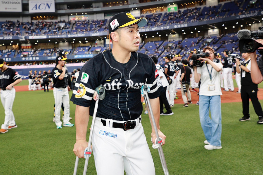 ソフトバンク・近藤健介【写真：小池義弘】