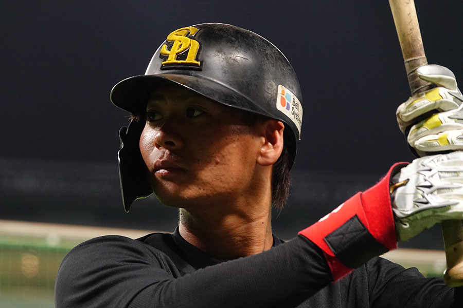 ソフトバンク・仲田慶介【写真：竹村岳】