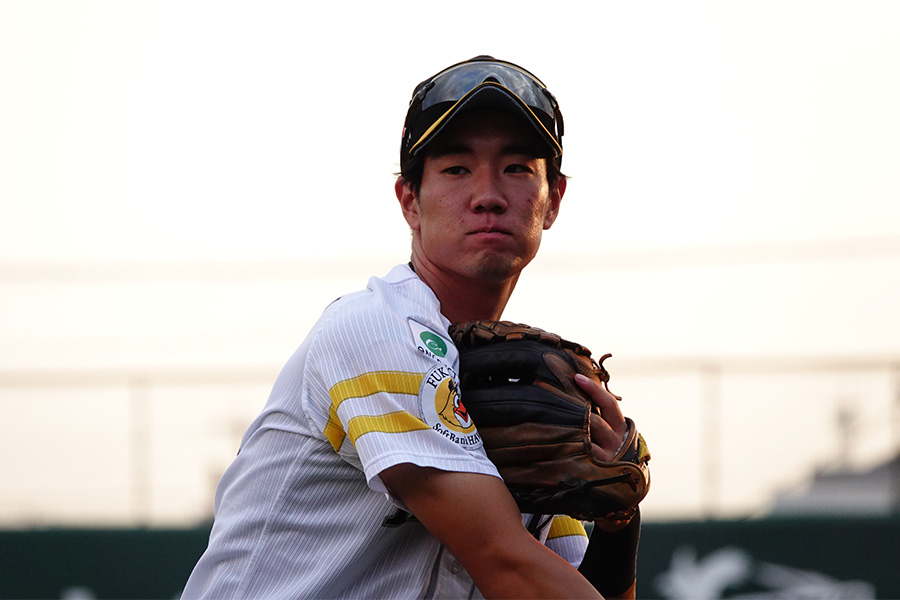 ソフトバンク・勝連大稀【写真：竹村岳】