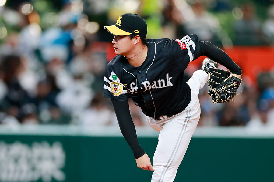 ソフトバンク・村田賢一【写真：小池義弘】