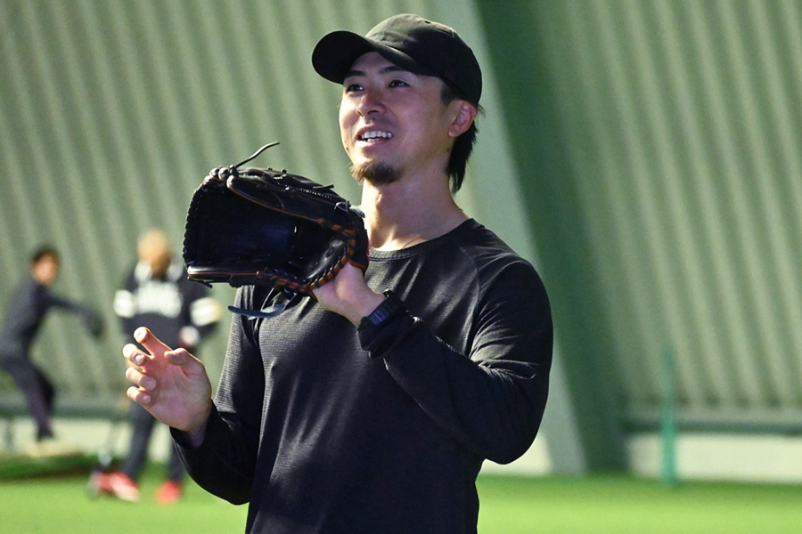 上沢直之【写真：長濱幸治】