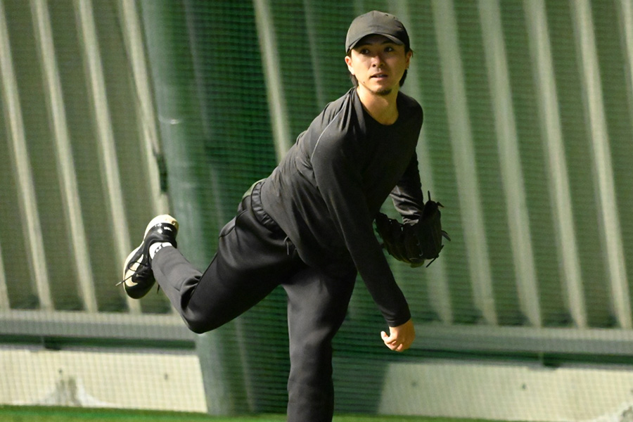 上沢直之【写真：長濱幸治】