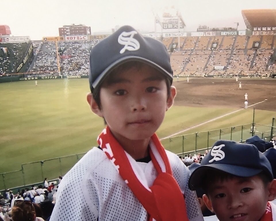 甲子園を観戦した川口冬弥【写真：本人提供】