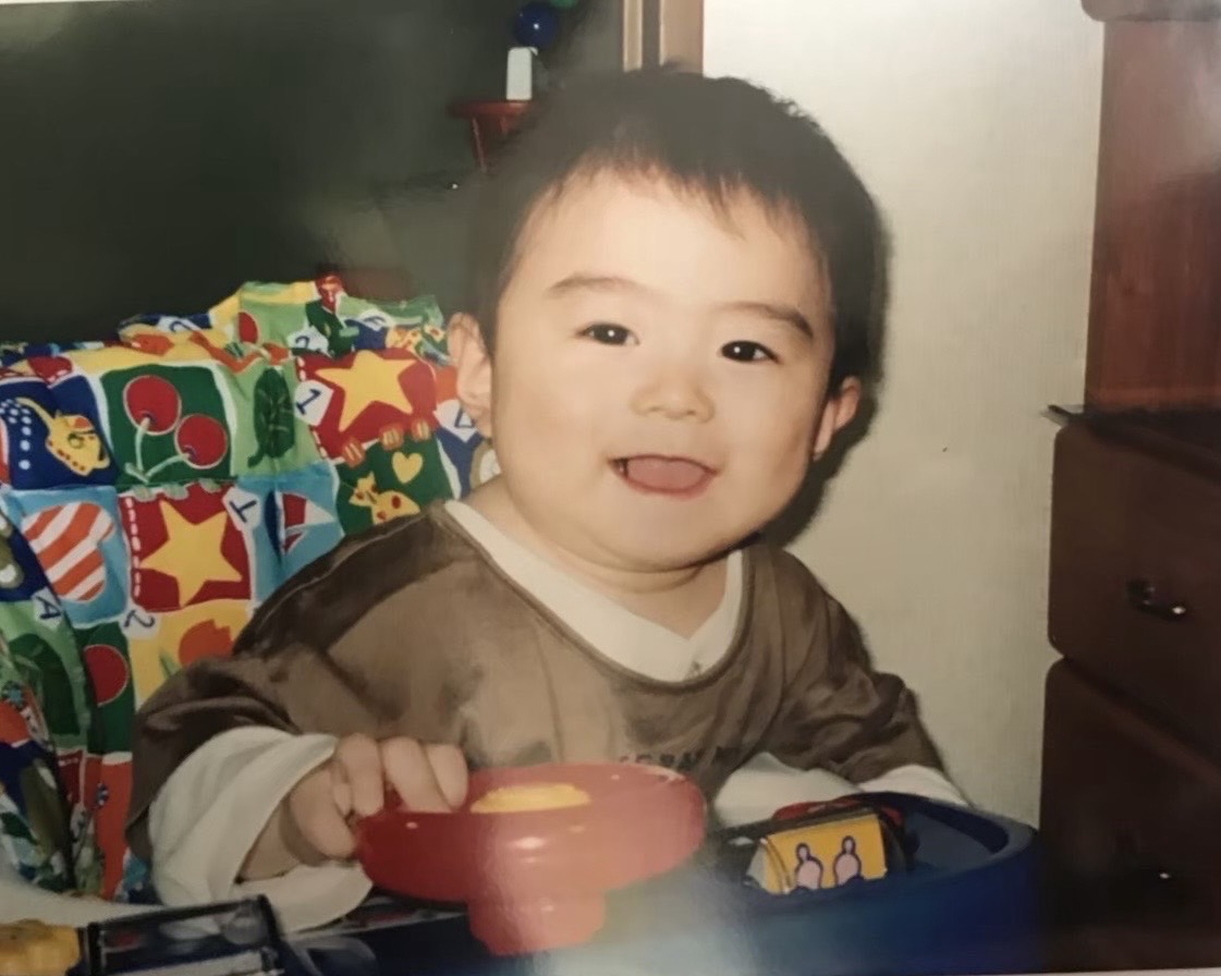 幼少期の川口冬弥【写真：本人提供】