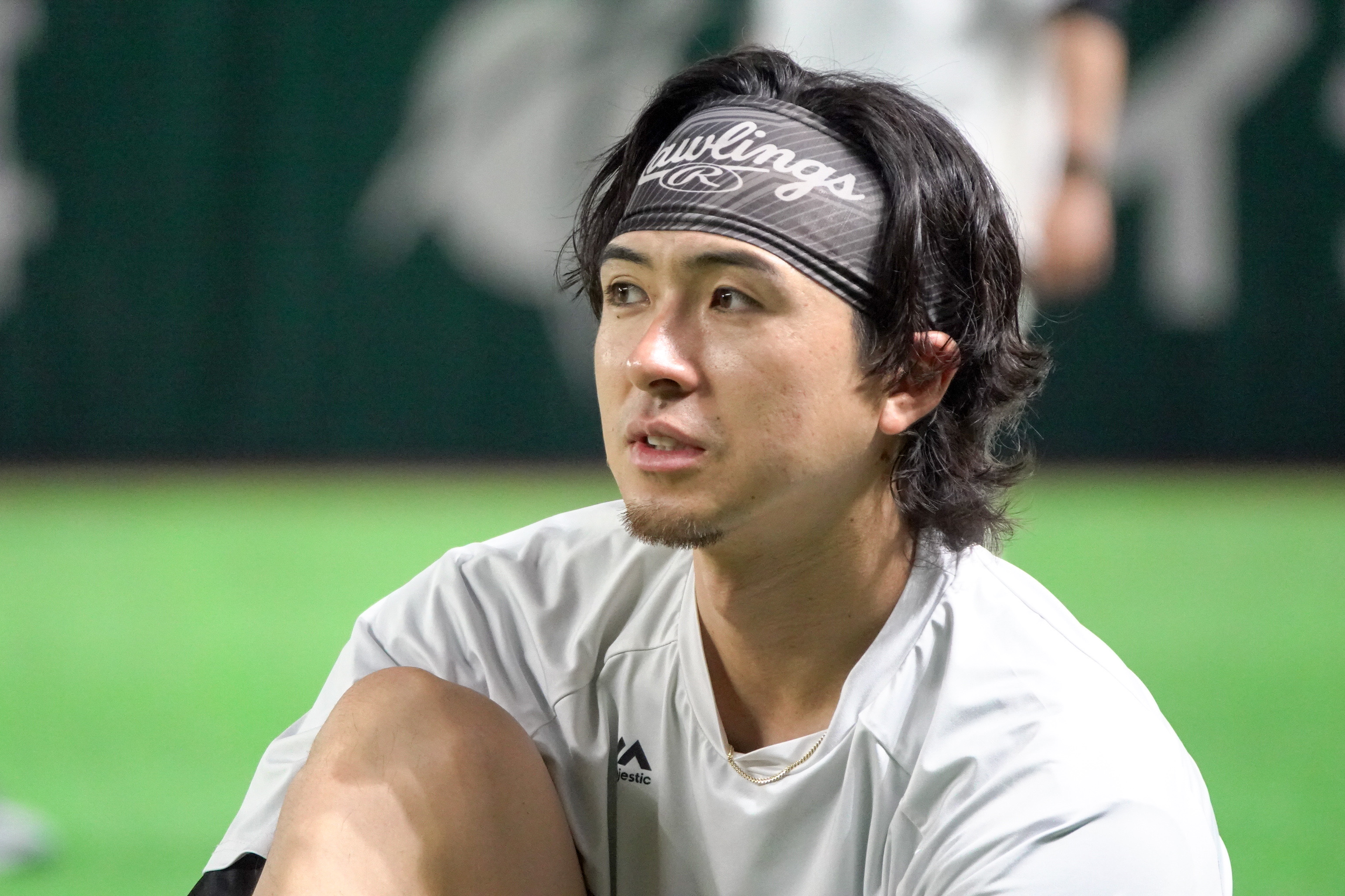 上沢直之【写真：竹村岳】