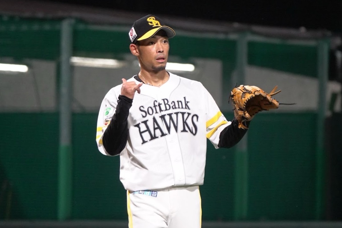 12日の2軍戦でリリーフ登板した又吉克樹【写真：竹村岳】