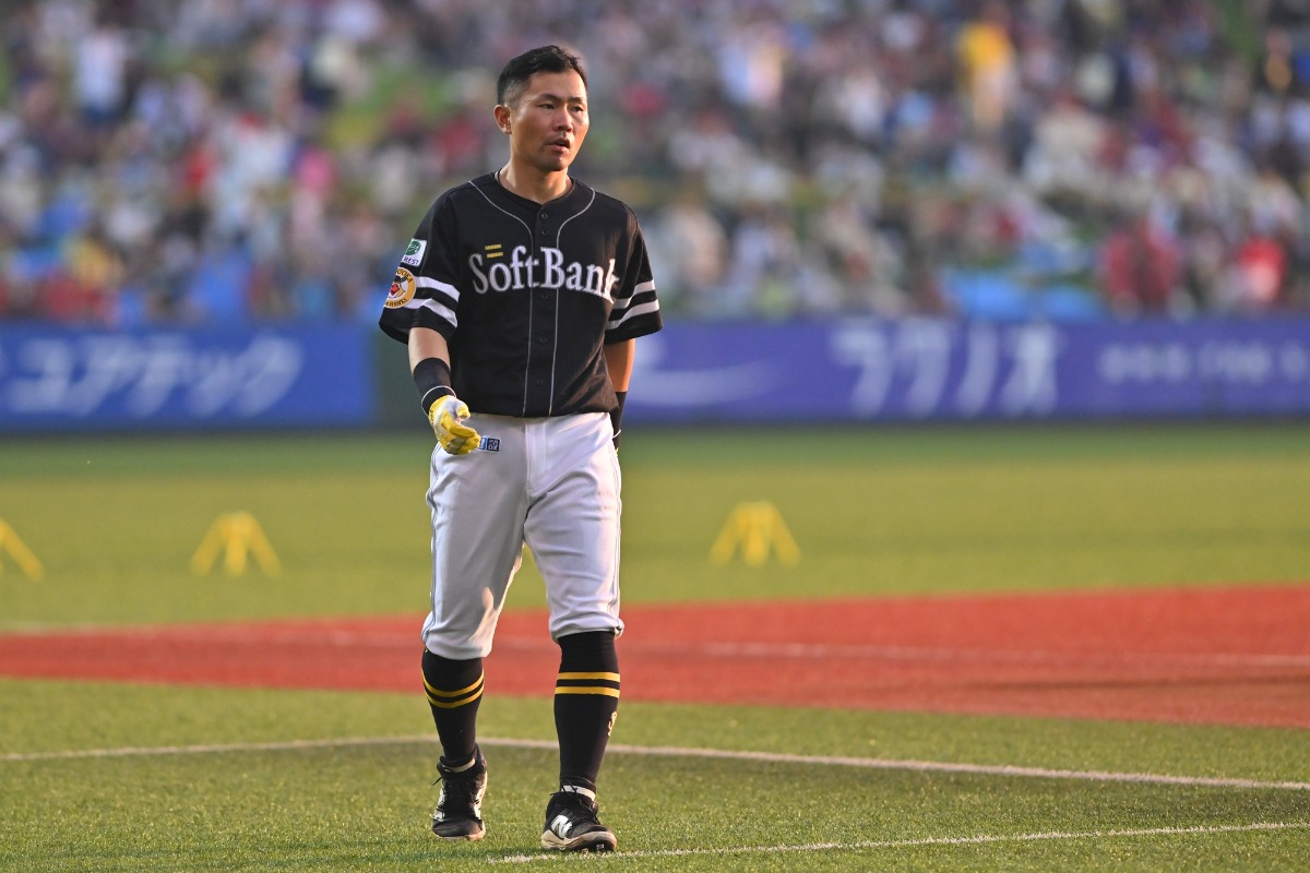 中村晃【写真：古川剛伊】