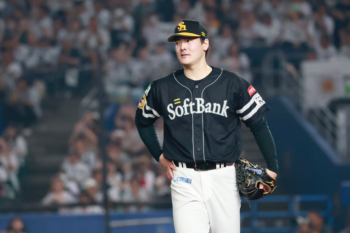 6回に連打を浴び逆転を許した有原航平【写真：小池義弘】