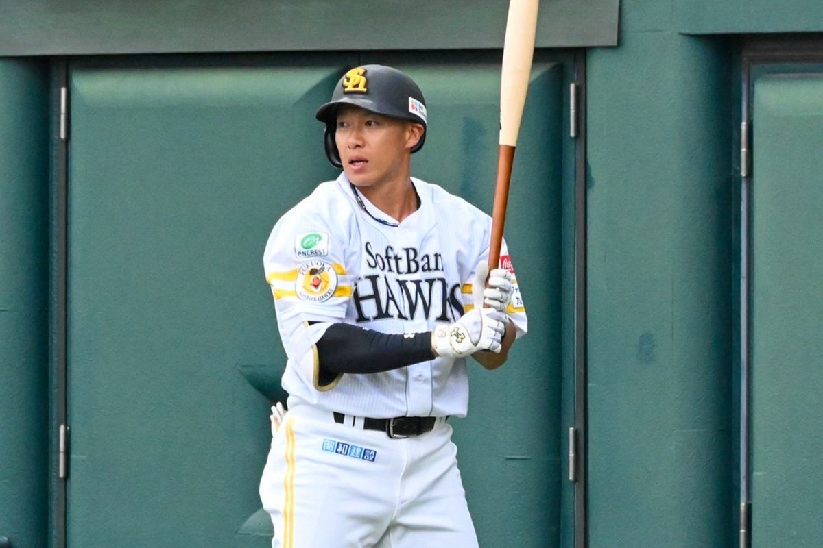 広島戦に出場した柳田悠岐【写真：森大樹】