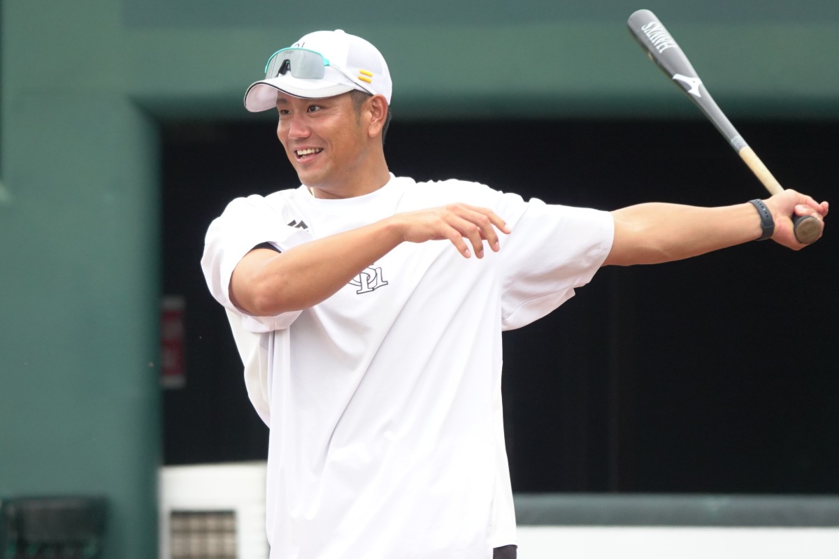 中谷将大リハビリ担当コーチ（野手）【写真：竹村岳】