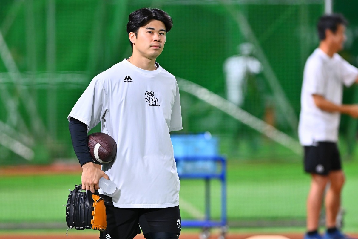 松本晴【写真:古川剛伊】