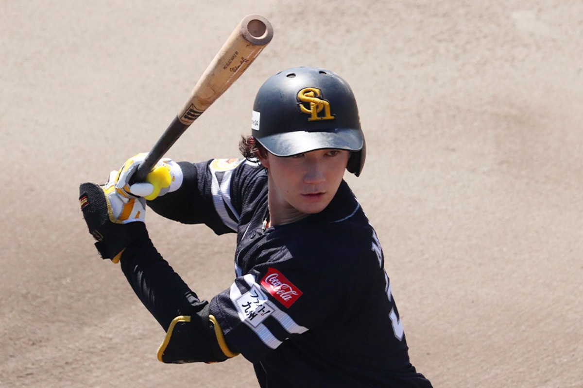 9日の4軍戦で待望の実戦復帰を果たした正木智也【写真：飯田航平】