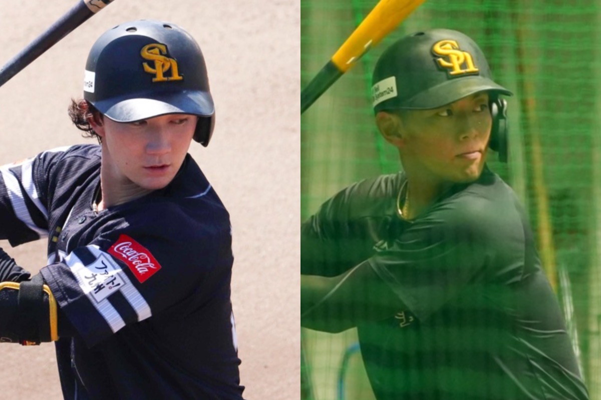 正木智也（左）と今宮健太【写真：飯田航平、森大樹】