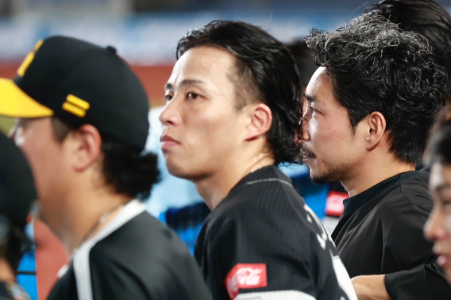 11日のロッテ戦に出場した野村勇【写真：小池義弘】