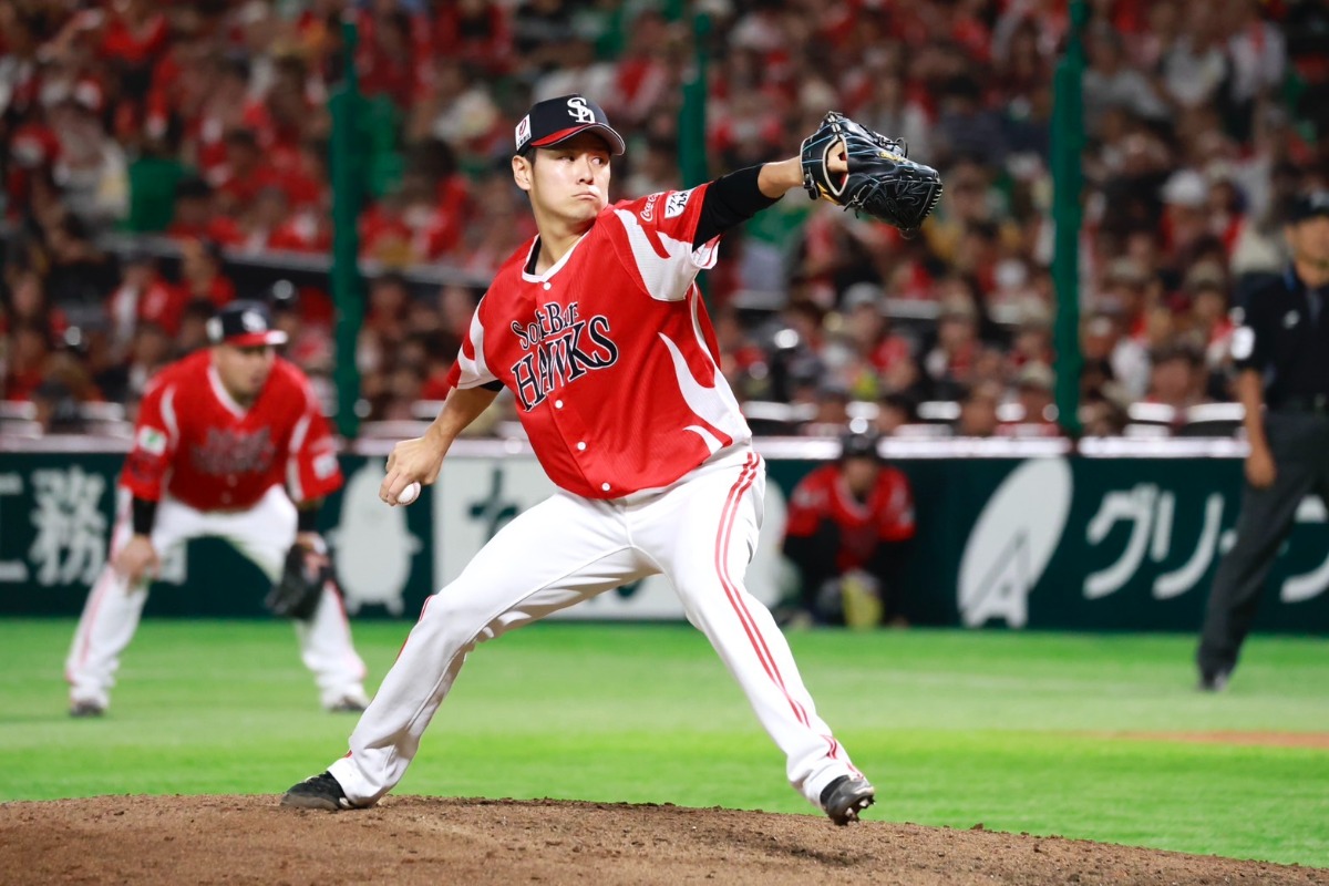 オリックス戦で登板した伊藤優輔【写真：小池義弘】