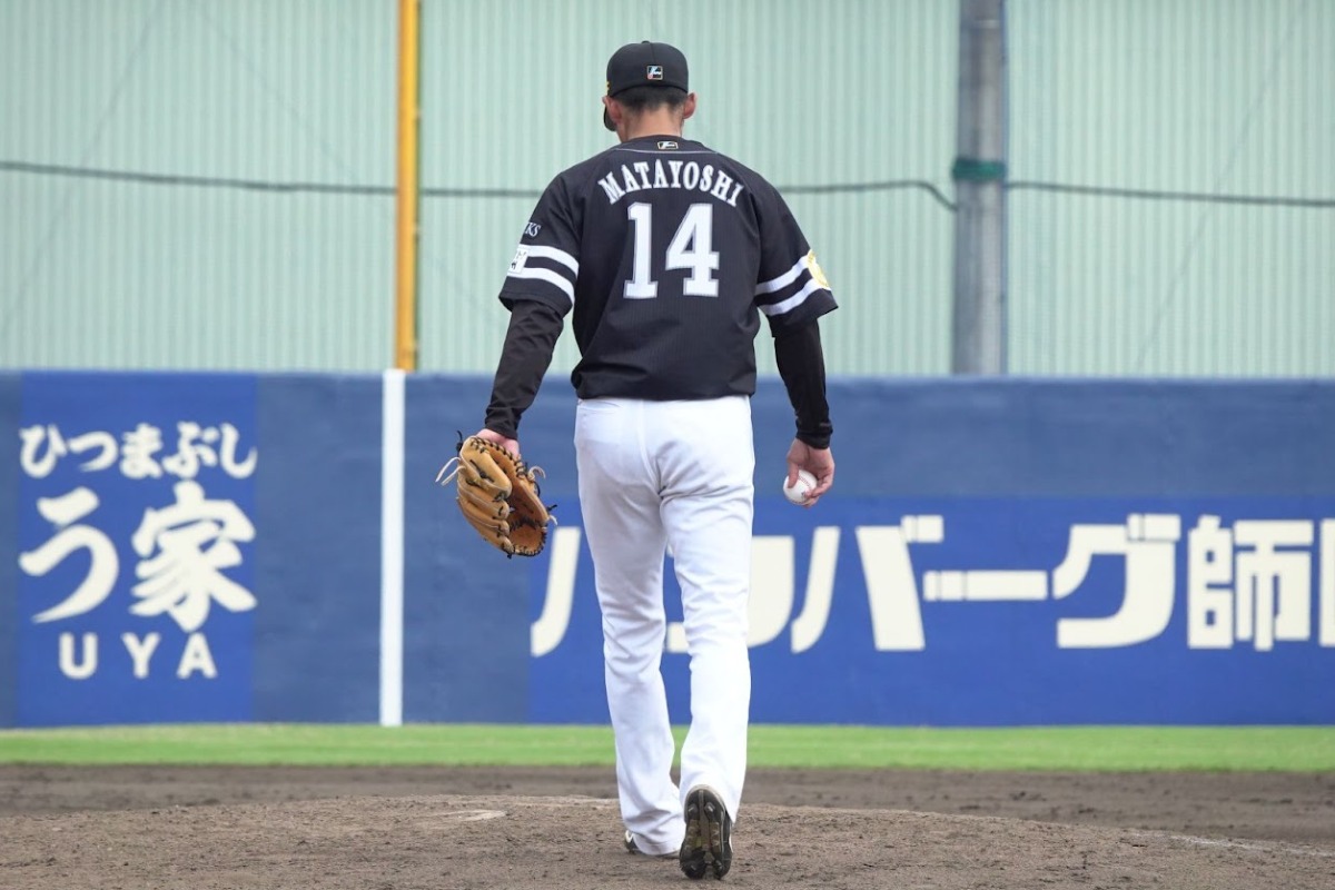 9月28日のウエスタン・中日戦に登板する又吉克樹【写真：竹村岳】