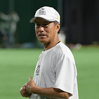 大西崇之1軍外野守備走塁兼作戦コーチの写真