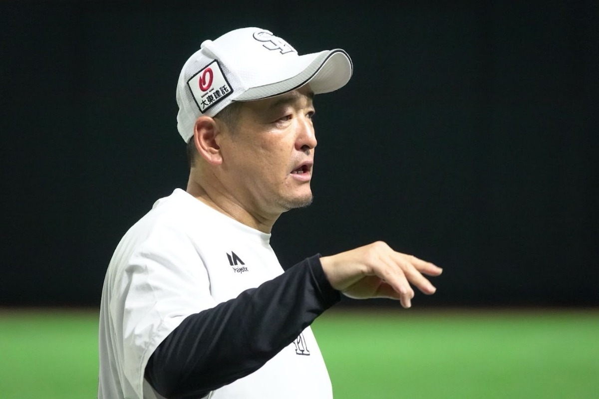 倉野信次1軍投手コーチ（チーフ）兼ヘッドコーディネーター（投手）【写真：竹村岳】