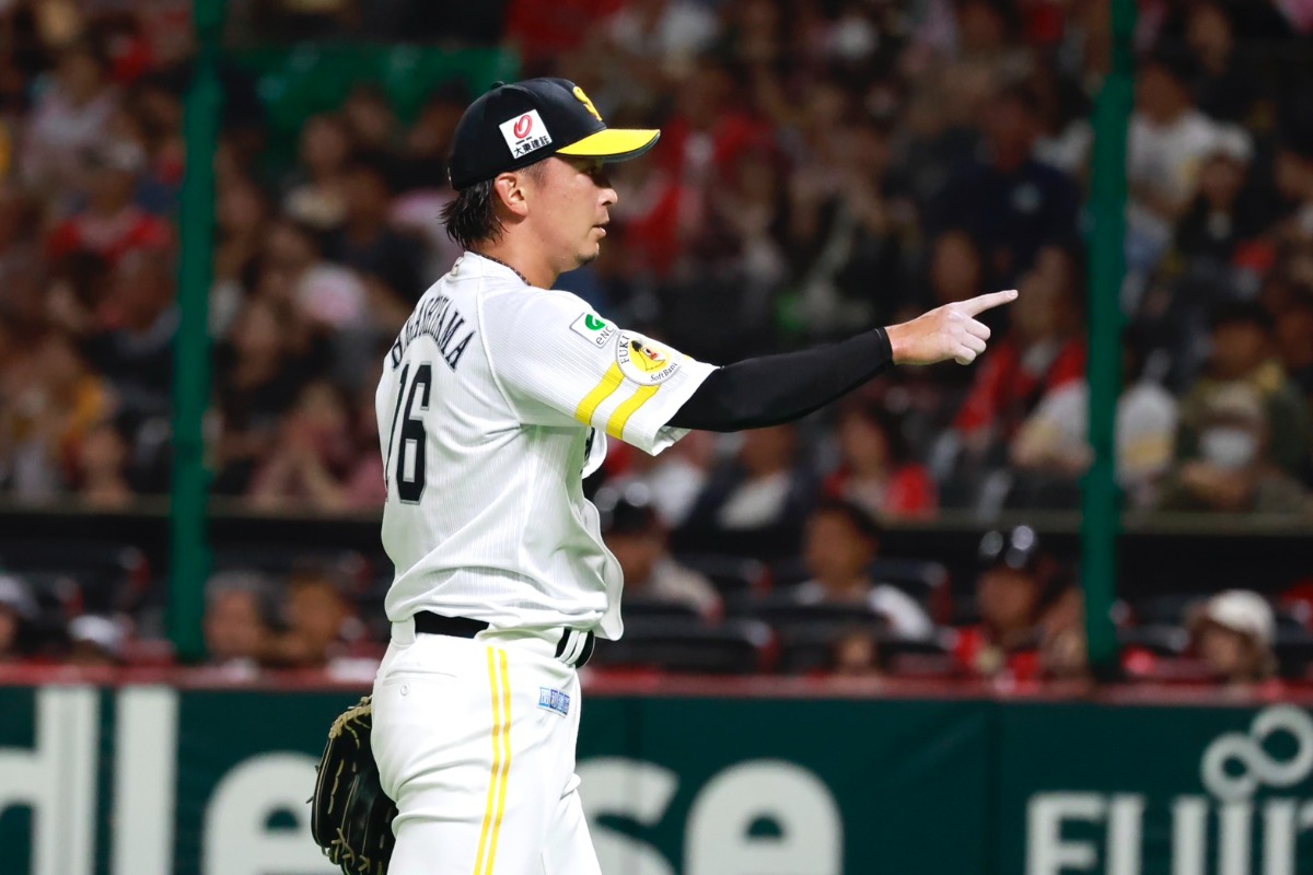 4勝目を挙げた東浜巨【写真：小池義弘】