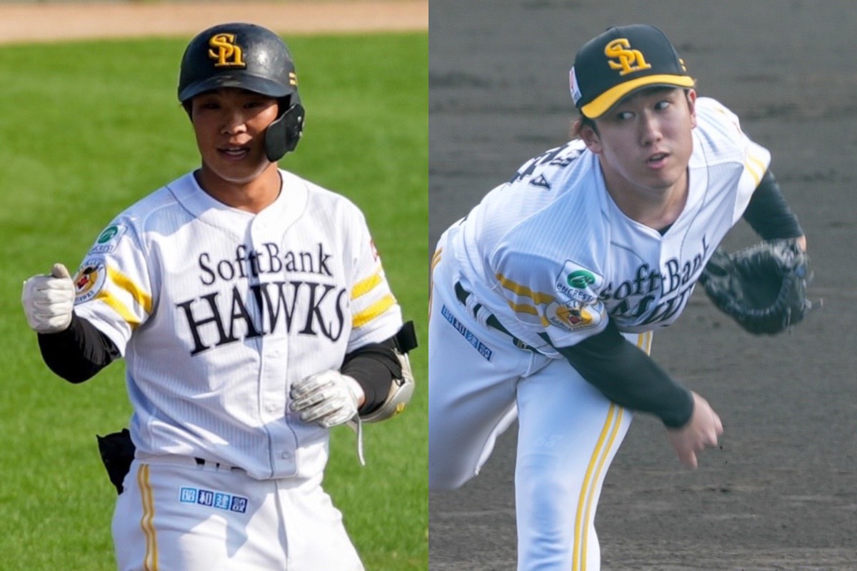 井上朋也（左）と木村光【写真：森大樹】