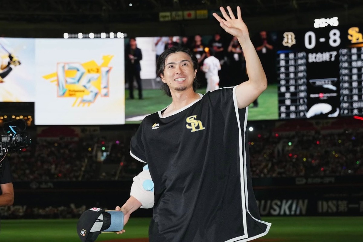 上沢直之【写真：小林靖】