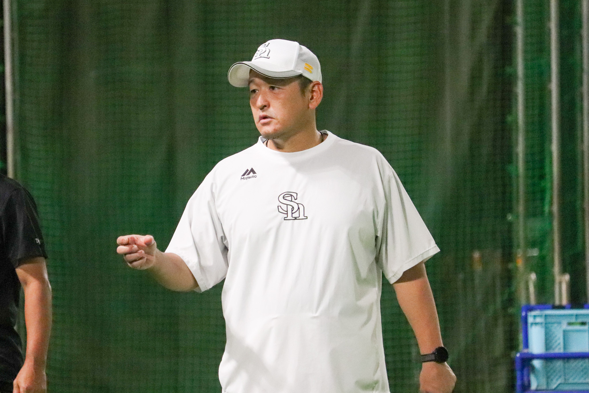 倉野信次1軍投手コーチ（チーフ）兼ヘッドコーディネーター（投手）【写真：飯田航平】