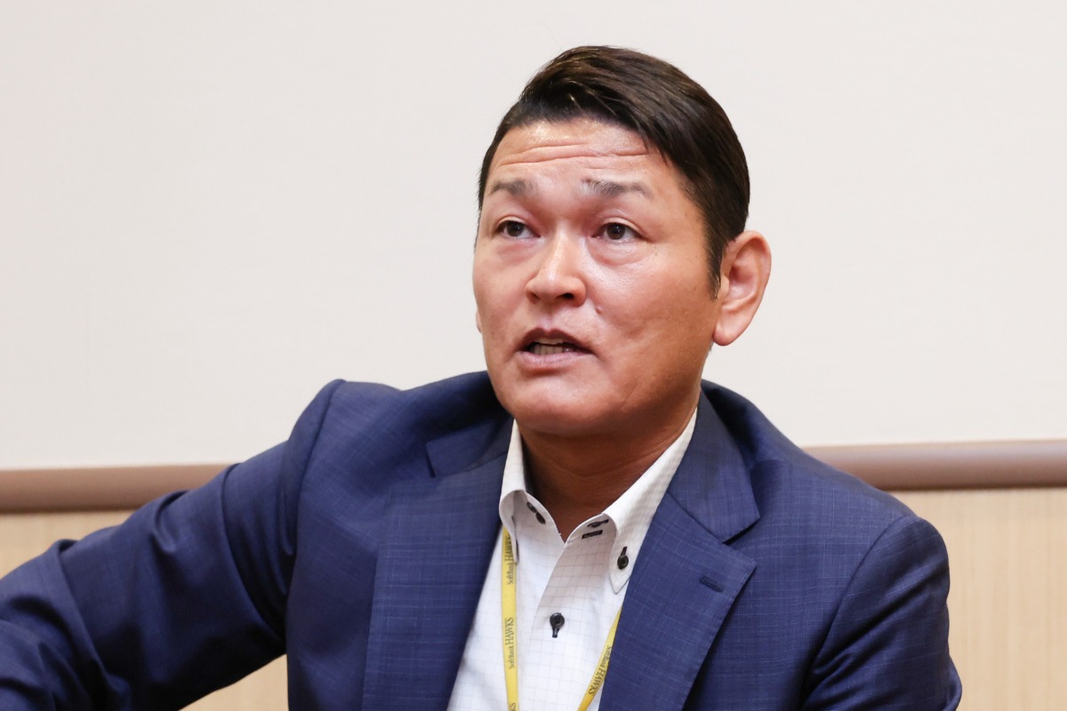 永井智浩編成育成本部長【写真：加治屋友輝】