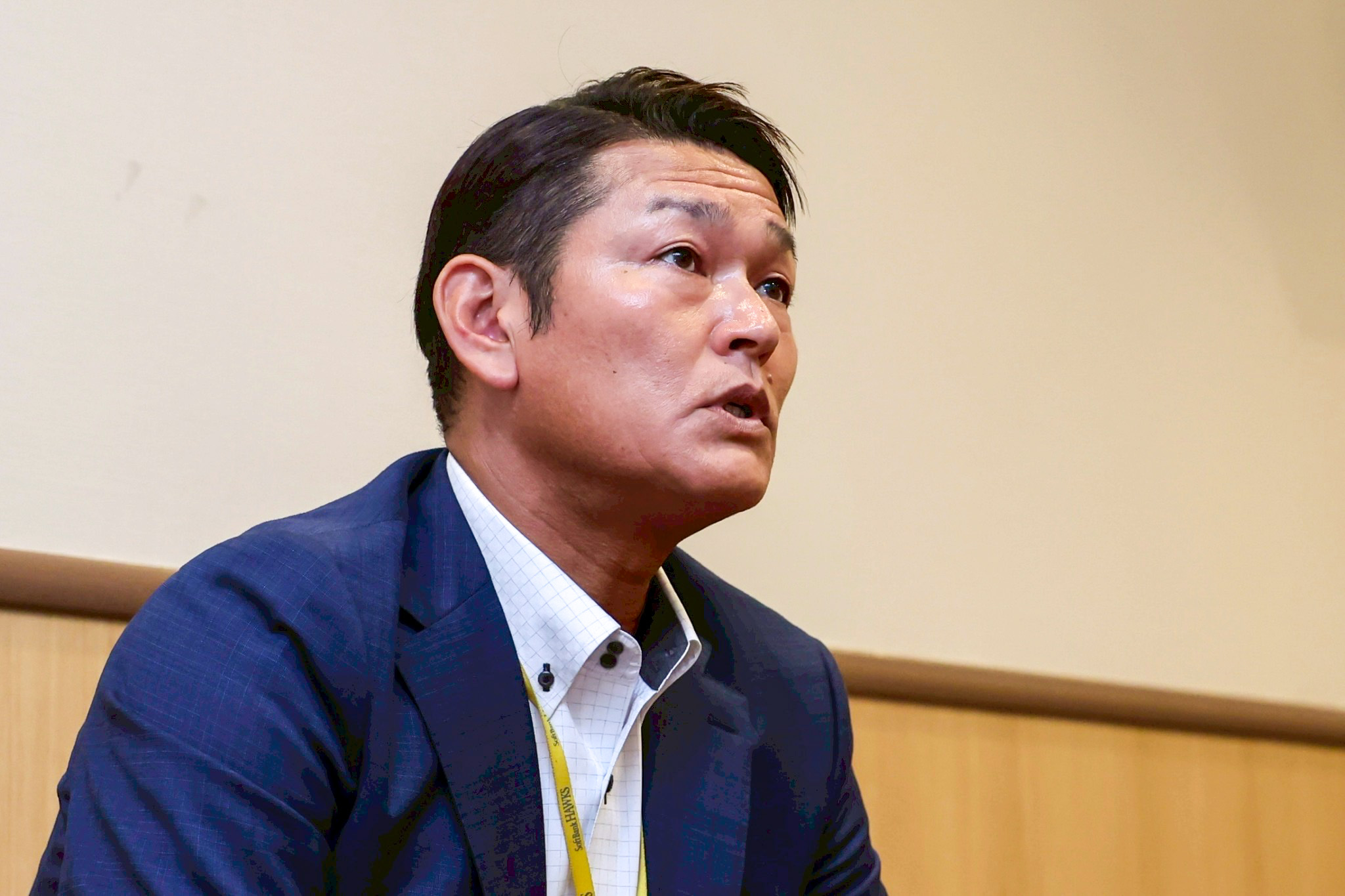 永井智浩編成育成本部長【写真：加治屋友輝】