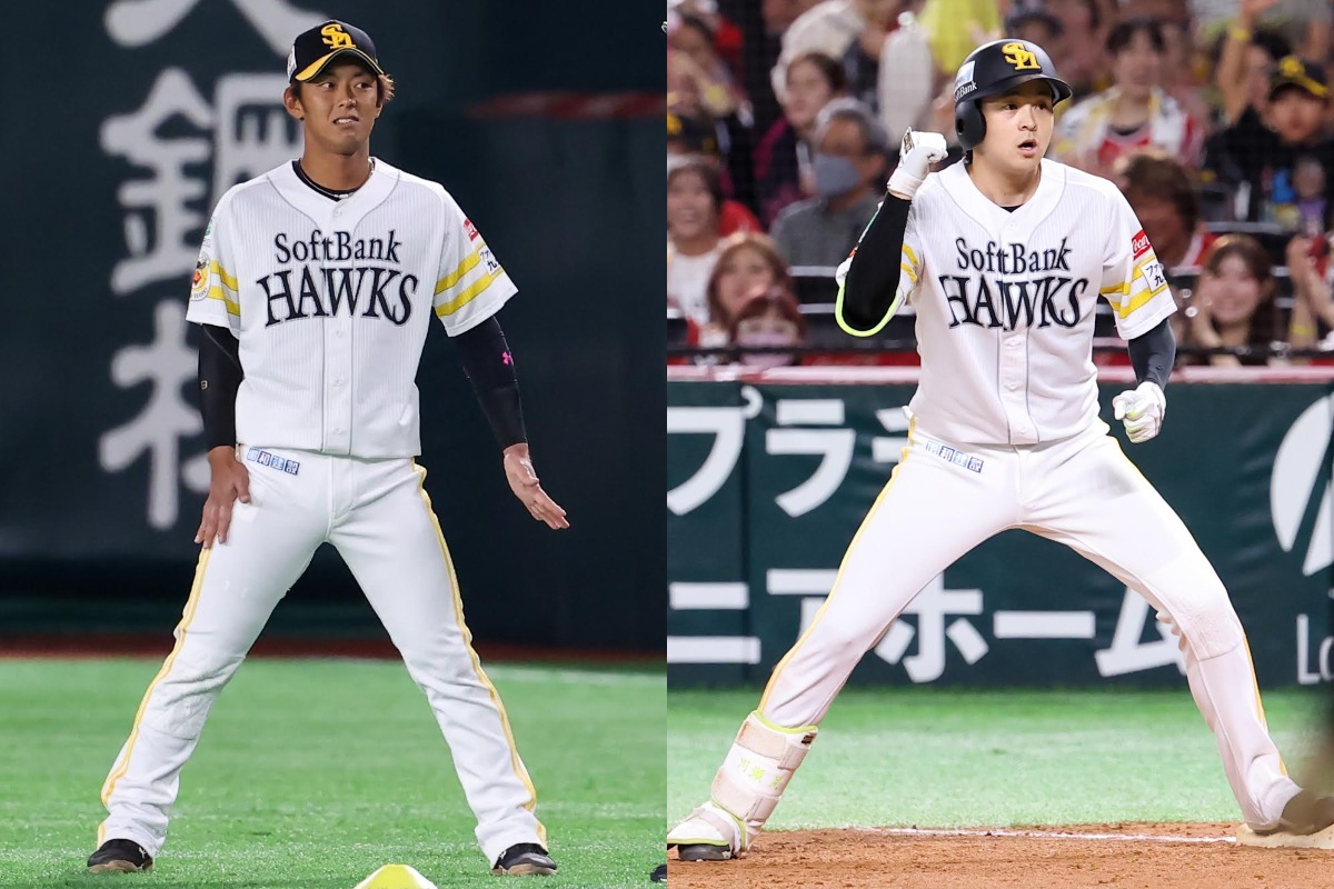 今宮健太、川瀬晃【写真：加治屋友輝】