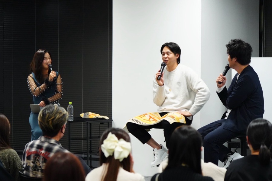 川瀬晃選手 イベント風景