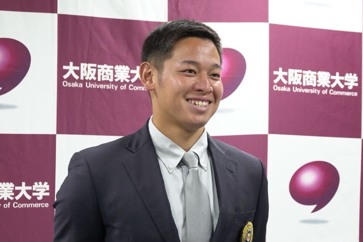 指名挨拶を受けた鈴木豪太【写真：竹村岳】