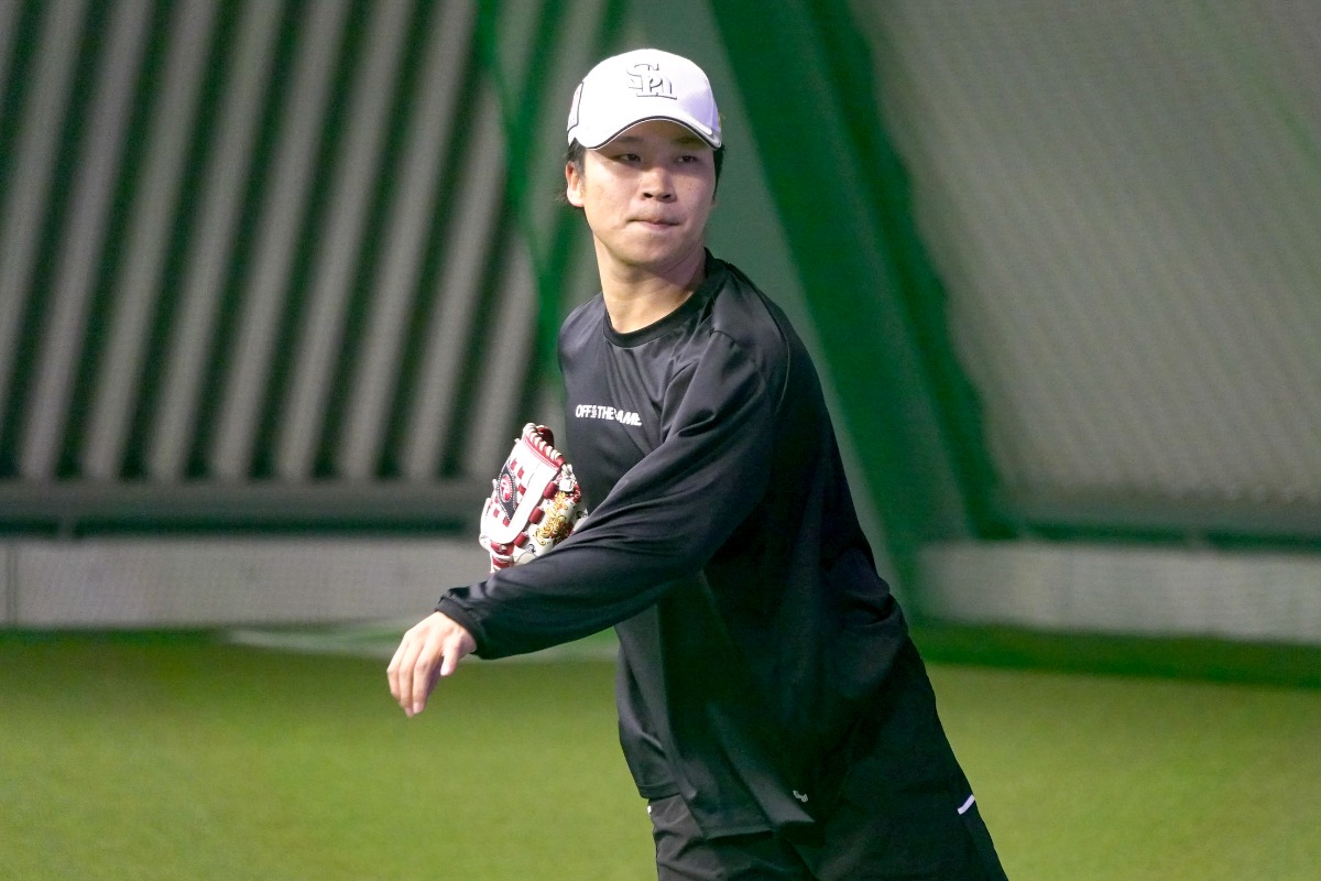 長谷川威展【写真：飯田航平】