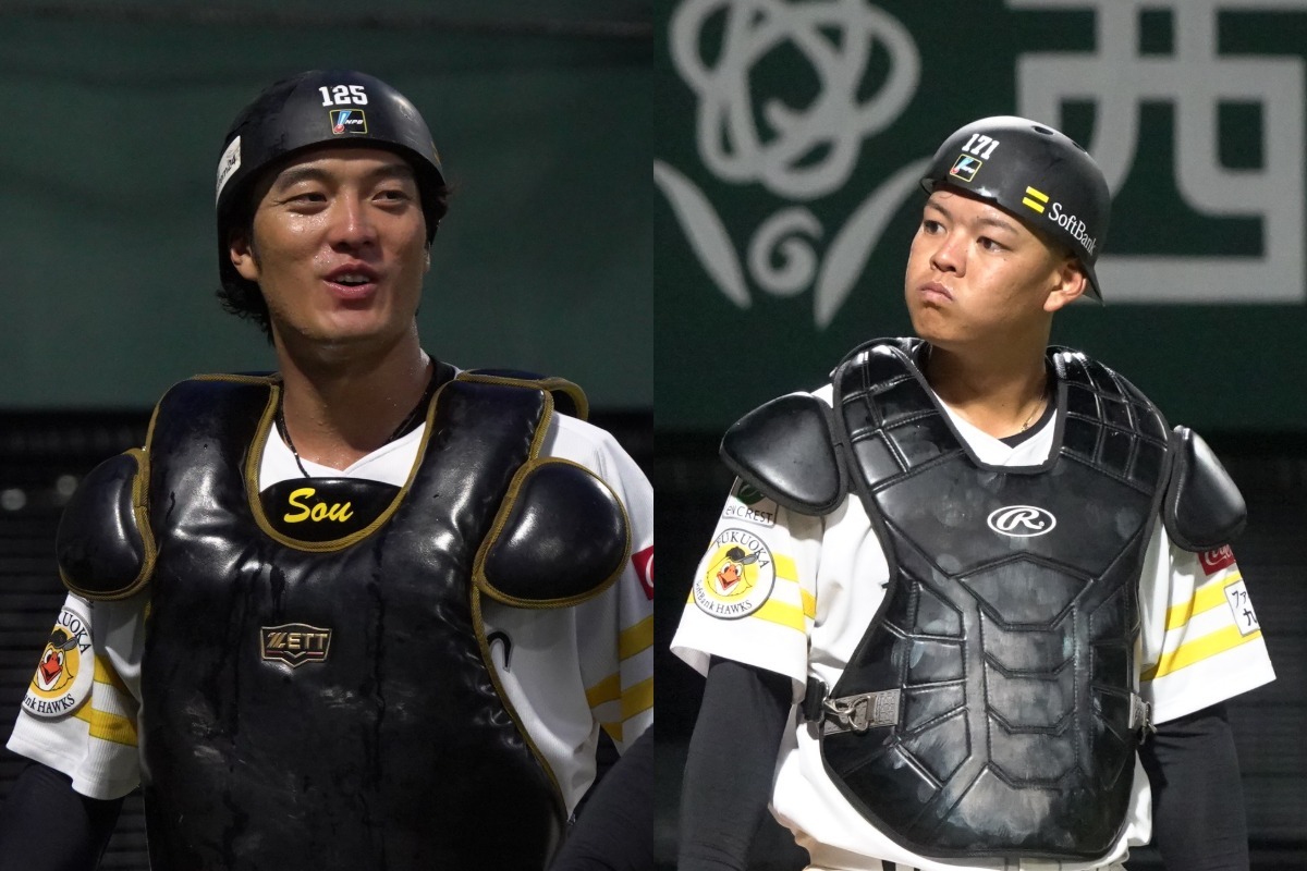 左から大友宗、盛島稜大【写真：竹村岳】