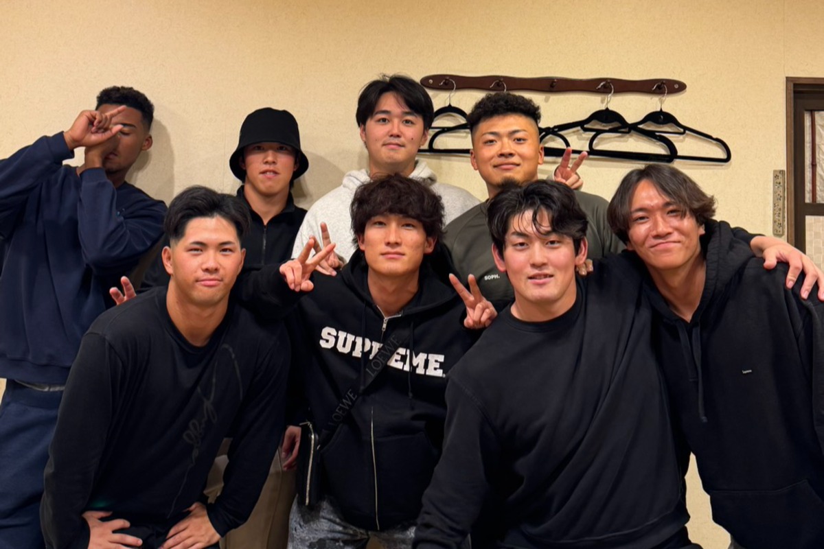 2003年世代の同期会【写真提供：風間球打投手】