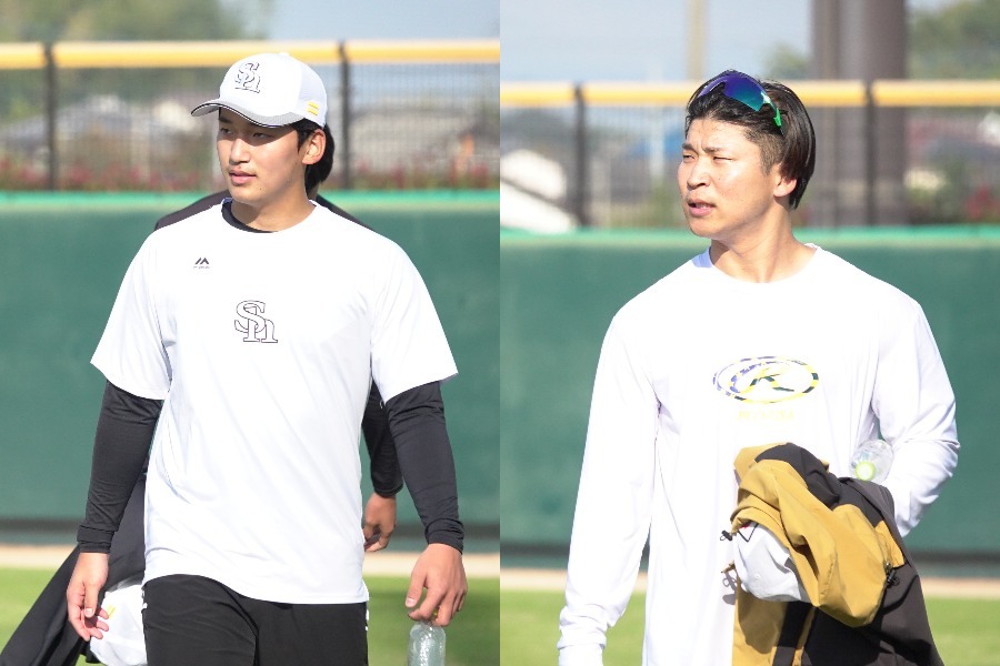 前田悠伍と長谷川威展【写真：竹村岳】