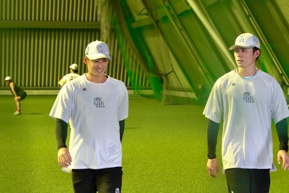 川口冬弥と板東湧梧【写真：竹村岳】