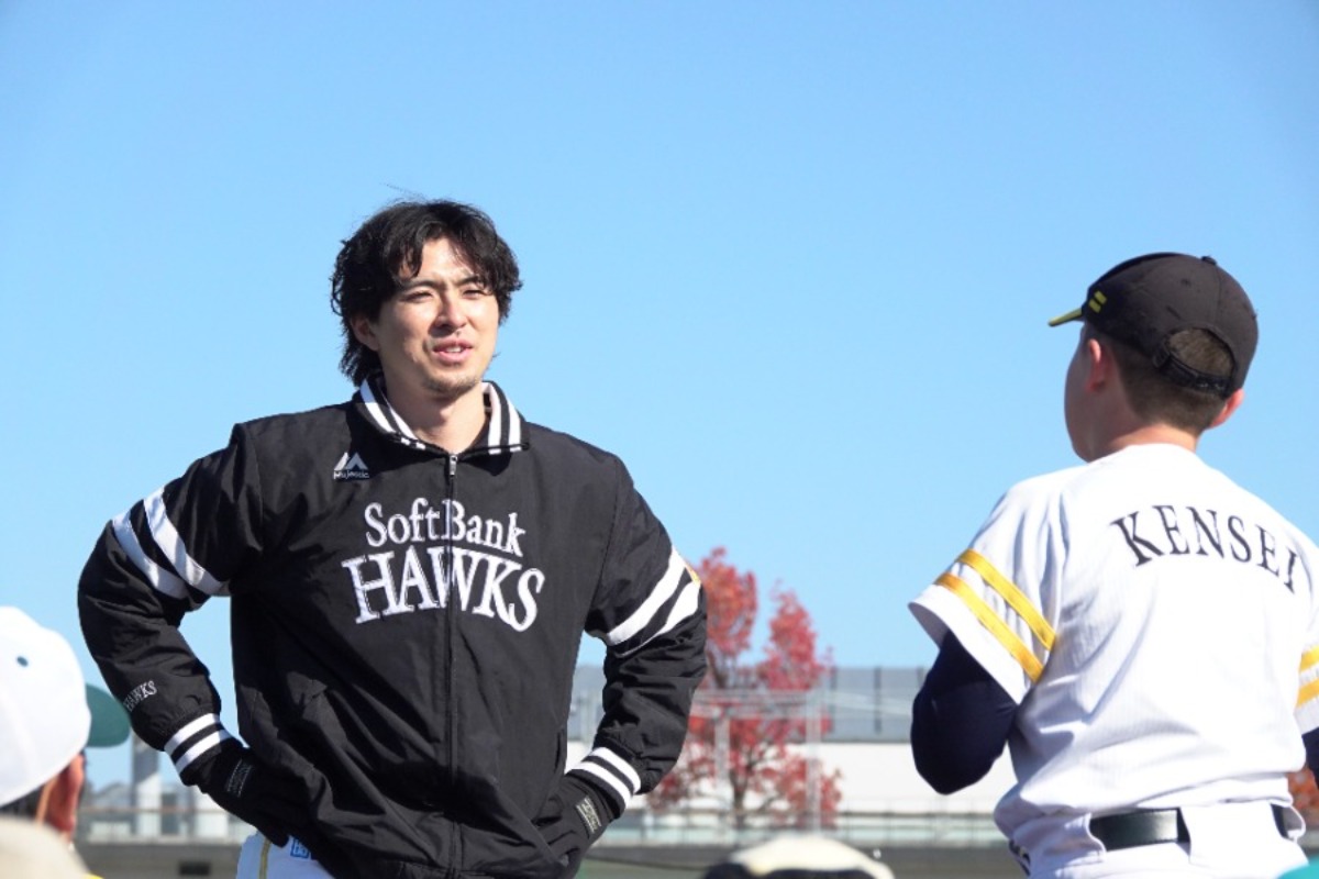 子ども質問に答える上沢直之【写真：竹村岳】