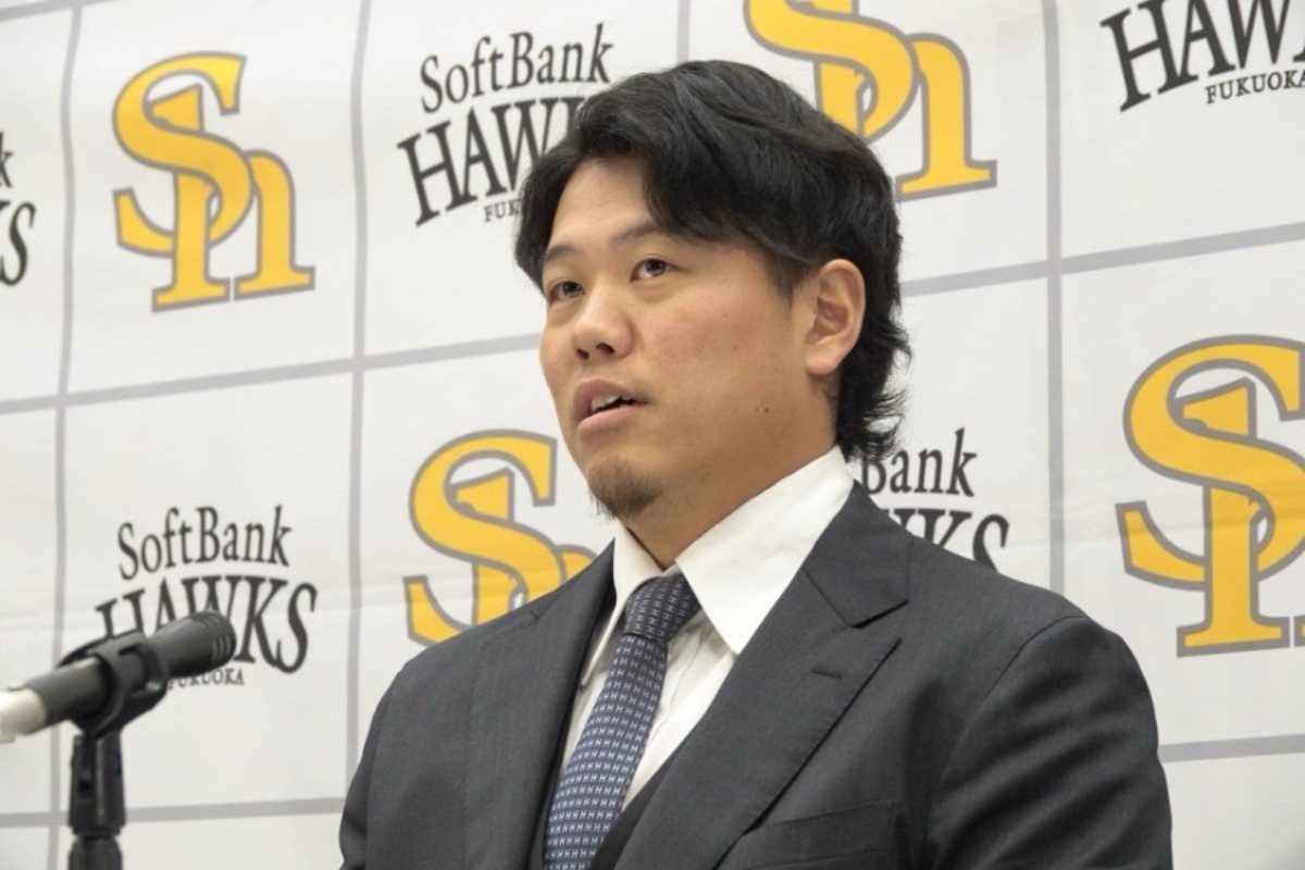 契約更改交渉に臨んだ上茶谷大河【写真：竹村岳】