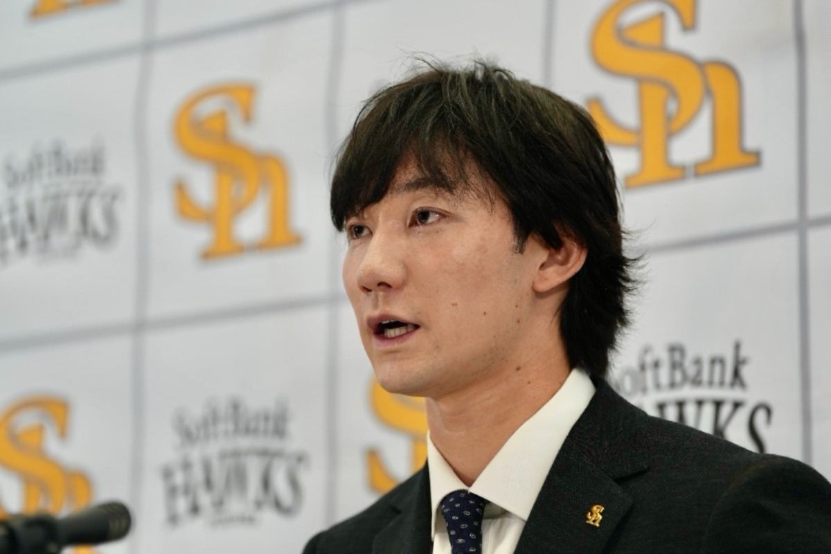 契約更改交渉に臨んだ正木智也【写真：竹村岳】